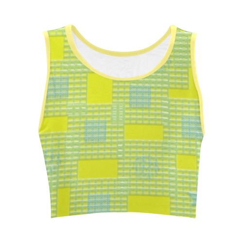 GEOYELLOW Women's Crop Top (Model T42)