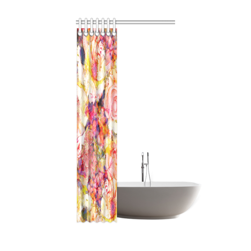 flora 5 Shower Curtain 36"x72"