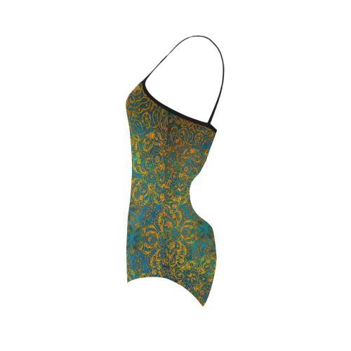 magic mandala 1 Strap Swimsuit ( Model S05)