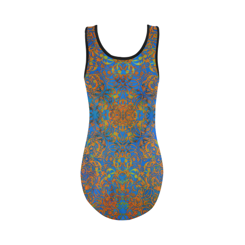 Magic mandala 4 Vest One Piece Swimsuit (Model S04)