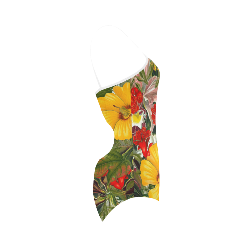 flora 1 Strap Swimsuit ( Model S05)