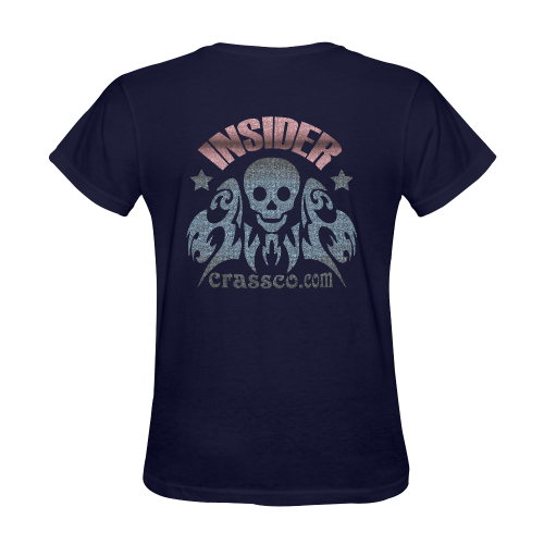 INSIDER SKULL Sunny Women's T-shirt (Model T05)