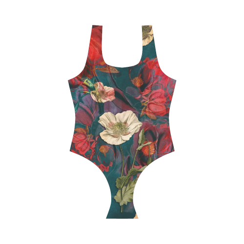 flora 3 Vest One Piece Swimsuit (Model S04)