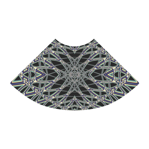 Fishnet Fractal Abstract Atalanta Sundress (Model D04)