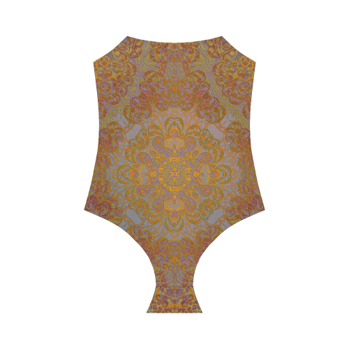 Magic mandala 2 Strap Swimsuit ( Model S05)