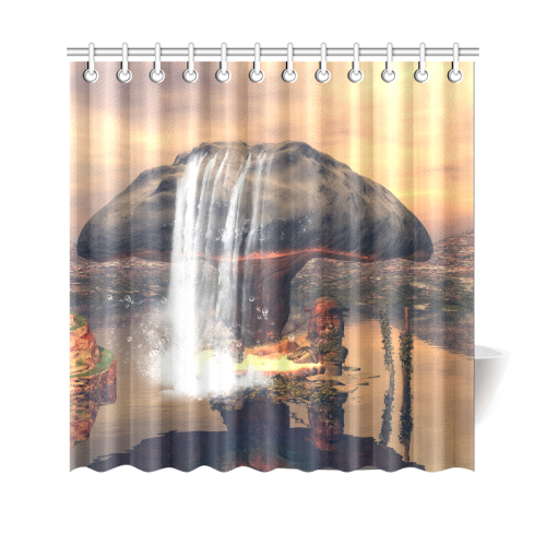 Awesome seascape Shower Curtain 69"x70"