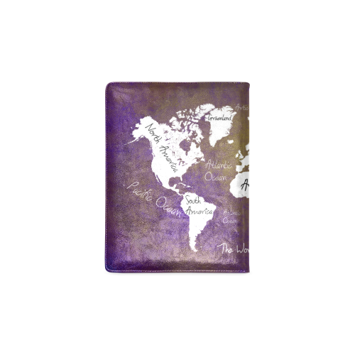 world map Custom NoteBook B5