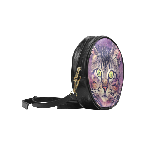 cat Round Sling Bag (Model 1647)