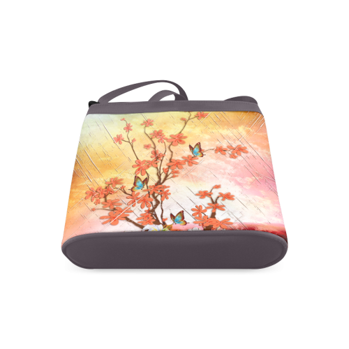 Ikebana bright Crossbody Bags (Model 1613)