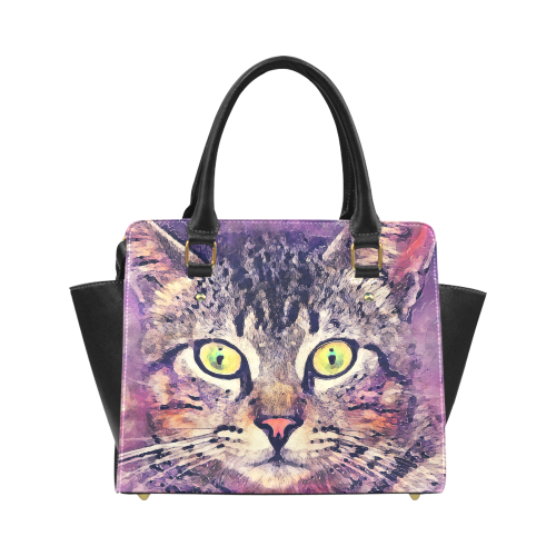 cat Classic Shoulder Handbag (Model 1653)