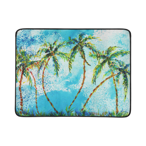 Palm Trees Beach Mat Beach Mat 78"x 60"