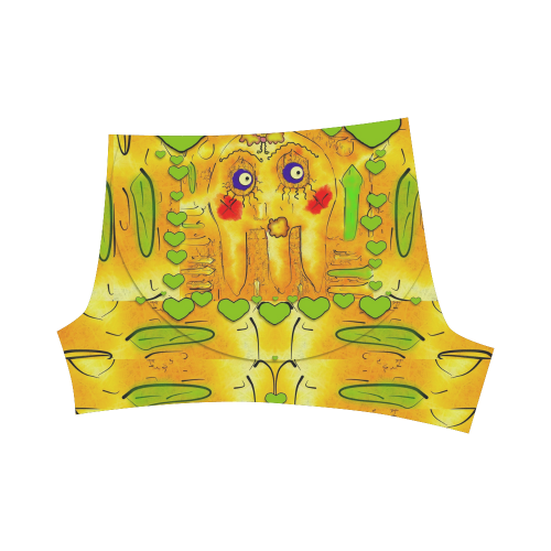 Mister Jellyfish the octopus with friend Briseis Skinny Shorts (Model L04)