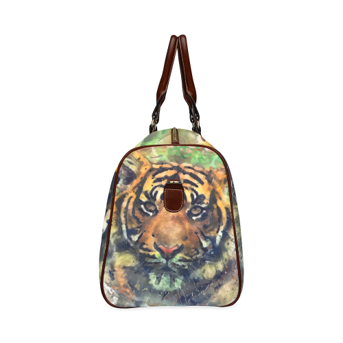 tiger Waterproof Travel Bag/Large (Model 1639)