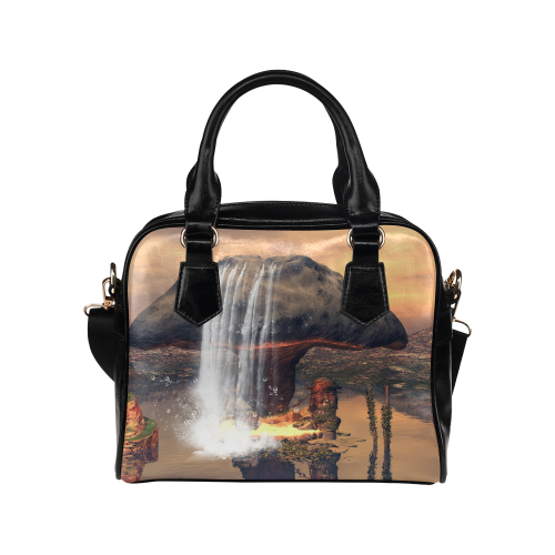 Awesome seascape Shoulder Handbag (Model 1634)