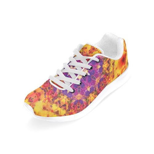 Purple Flame Women’s Running Shoes (Model 020)