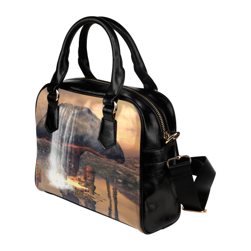 Awesome seascape Shoulder Handbag (Model 1634)