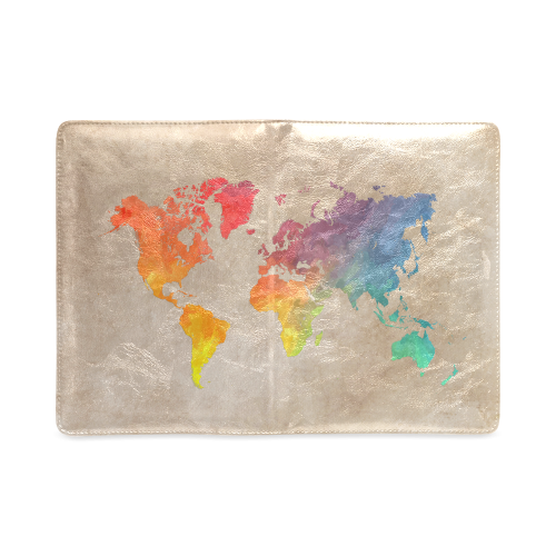 world map Custom NoteBook A5