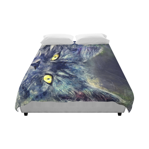 cat Duvet Cover 86"x70" ( All-over-print)