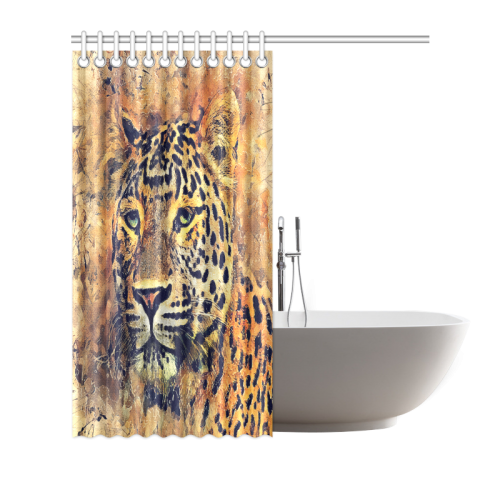 gepard Shower Curtain 72"x72"