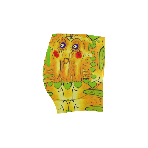 Mister Jellyfish the octopus with friend Briseis Skinny Shorts (Model L04)