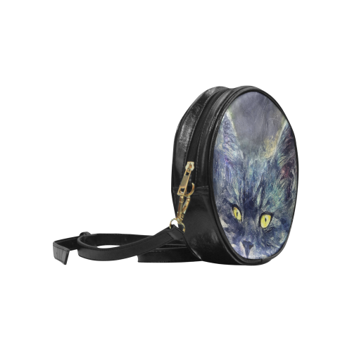 cat Round Sling Bag (Model 1647)