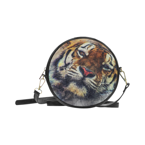 tiger Round Sling Bag (Model 1647)