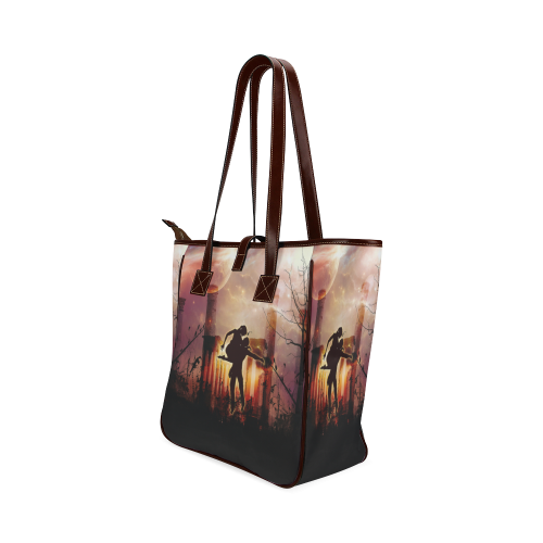 Dancing couple in the night Classic Tote Bag (Model 1644)