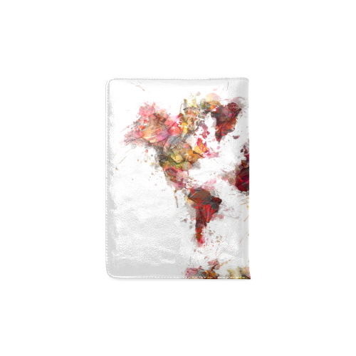 world map Custom NoteBook A5