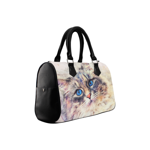 cat Boston Handbag (Model 1621)