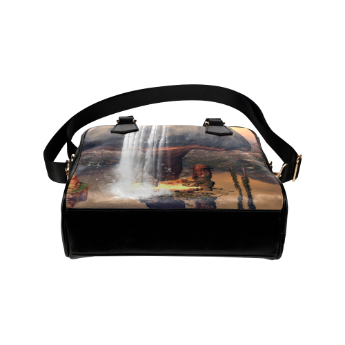 Awesome seascape Shoulder Handbag (Model 1634)