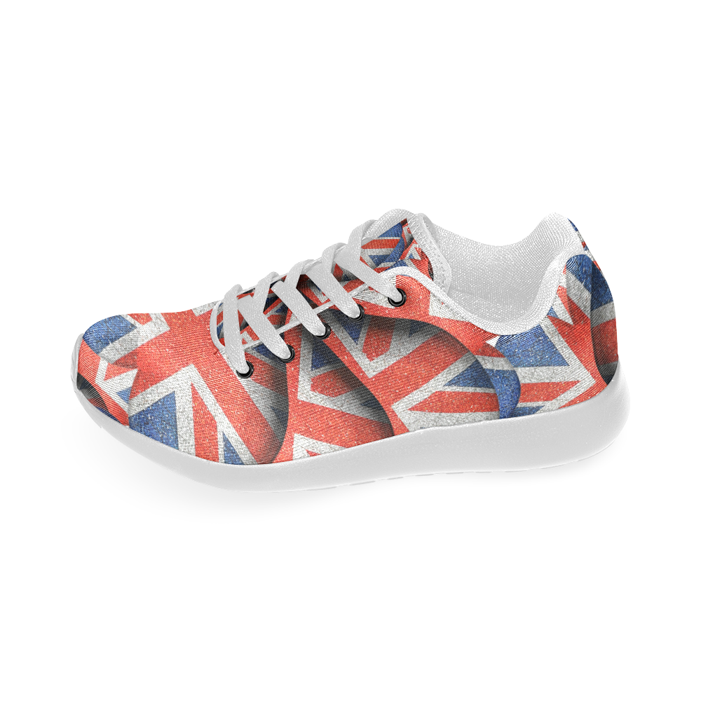 England Flag Patterned Men’s Running Shoes (Model 020) ID D456852