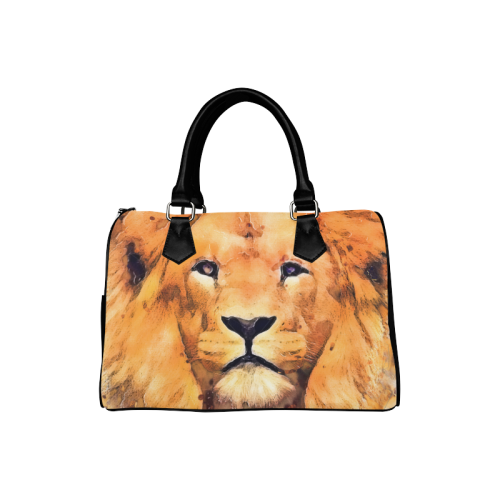 lion Boston Handbag (Model 1621)