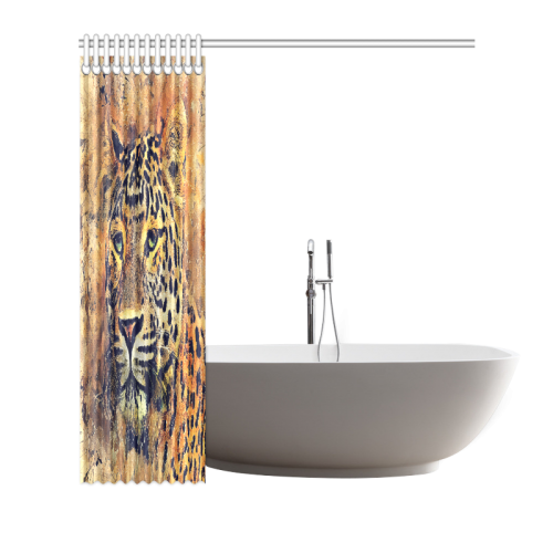 gepard Shower Curtain 72"x72"