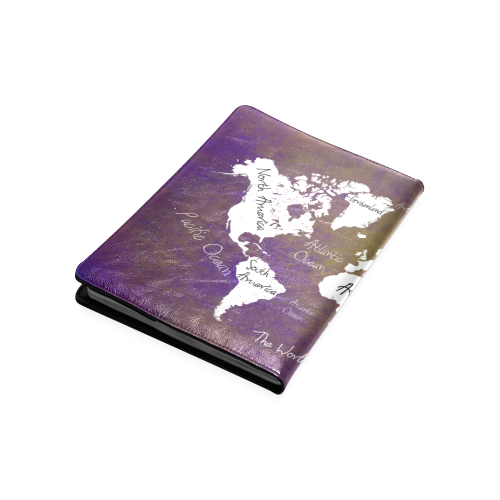 world map Custom NoteBook B5