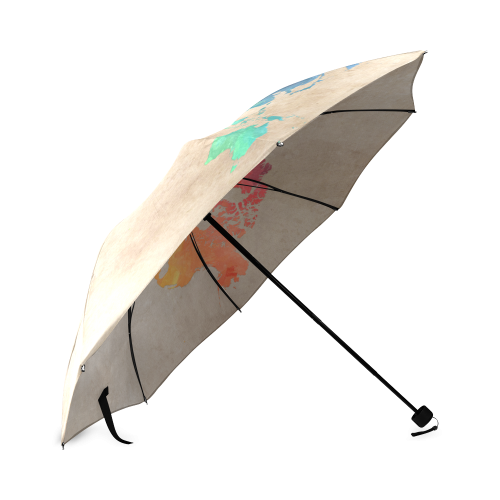 world map Foldable Umbrella (Model U01)