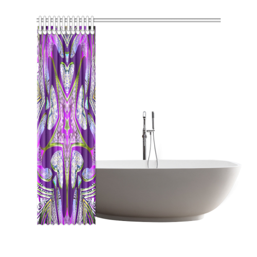 Bending Time Shower Curtain 72"x72"