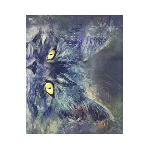 cat Duvet Cover 86"x70" ( All-over-print)