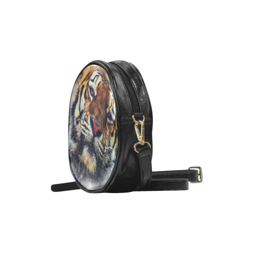 tiger Round Sling Bag (Model 1647)