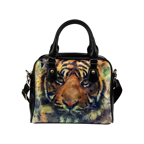 tiger Shoulder Handbag (Model 1634)
