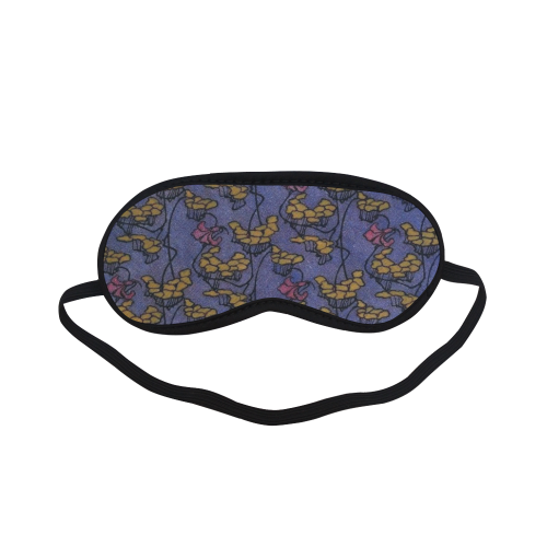 Art Nouveau Floral Sleeping Mask