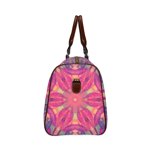 mandala Waterproof Travel Bag/Large (Model 1639)