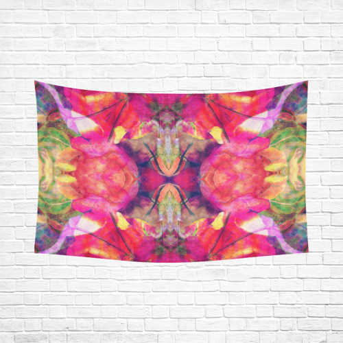 mandala Cotton Linen Wall Tapestry 90"x 60"