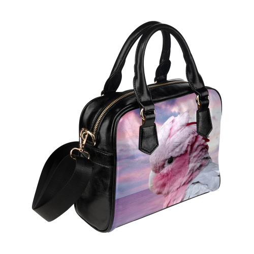 Galah Cockatoo Shoulder Handbag (Model 1634)
