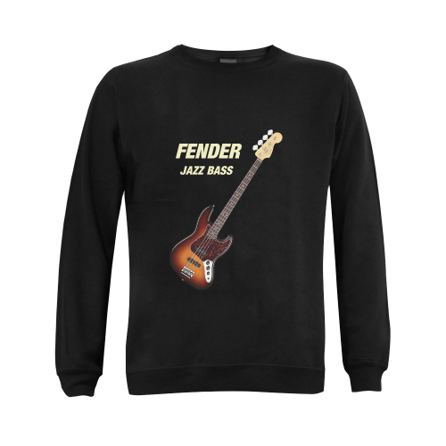 Fender Jazz Bass Gildan Crewneck Sweatshirt(NEW) (Model H01)