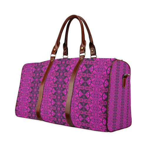 pattern1 Waterproof Travel Bag/Large (Model 1639)