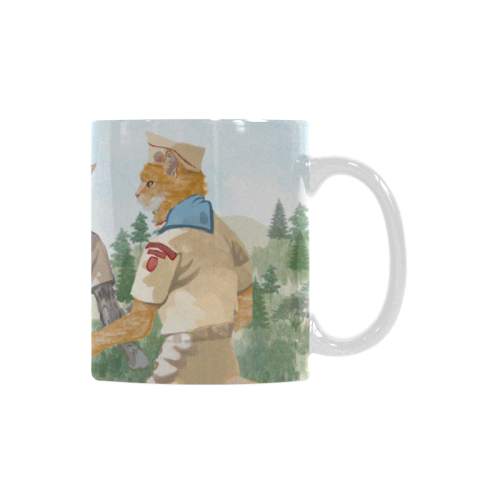 Cat Scouts International Coffee Mug White Mug(11OZ)