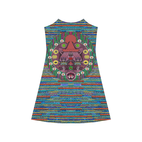Peace In The Troll wood Alcestis Slip Dress (Model D05)