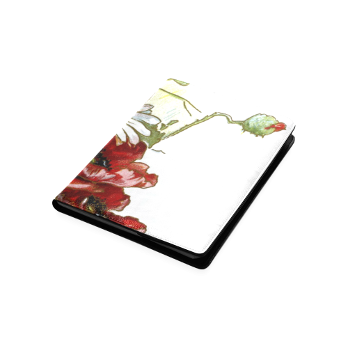 Vintage Floral Daisies Poppies Custom NoteBook B5