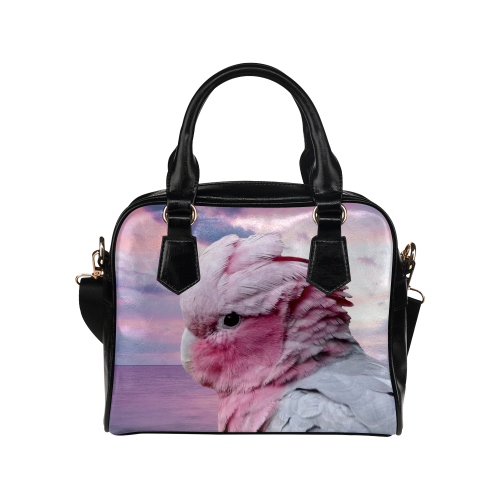 Galah Cockatoo Shoulder Handbag (Model 1634)