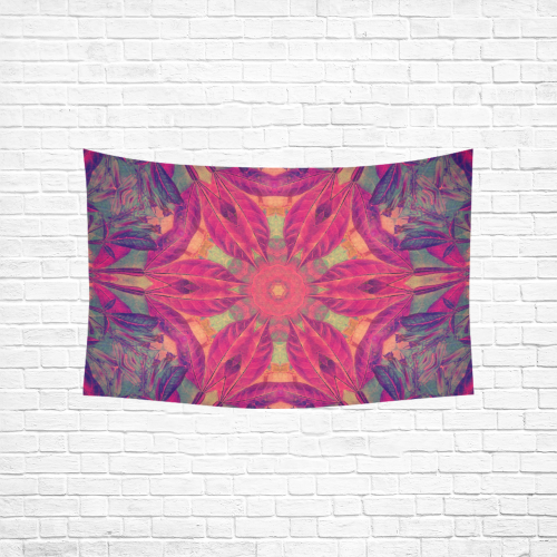 mandala Cotton Linen Wall Tapestry 60"x 40"